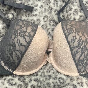 Victoria's Secret Black and Cream Lace